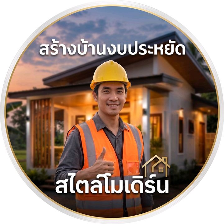 สร้างบ้านงบประหยัดสไตล์โมเดิรน