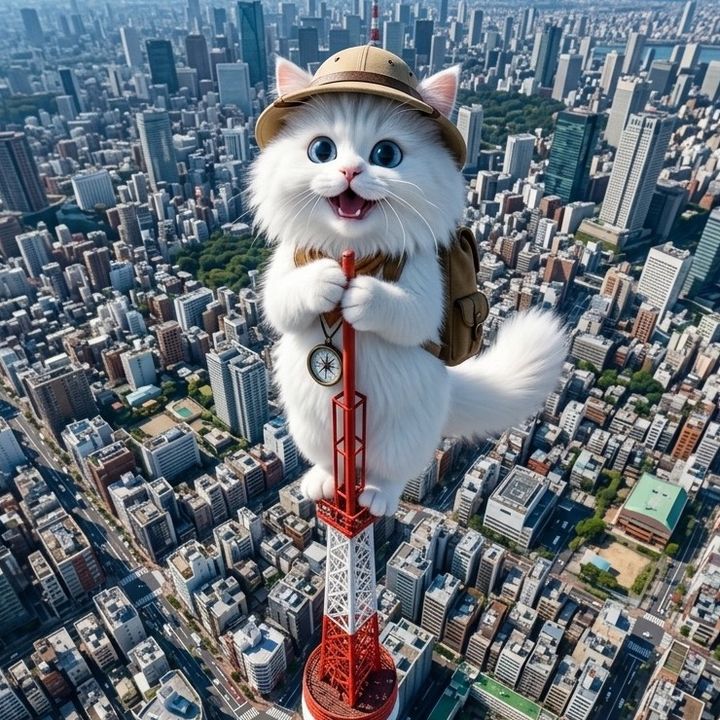 旅行気分猫（Travel Vibe Cat）