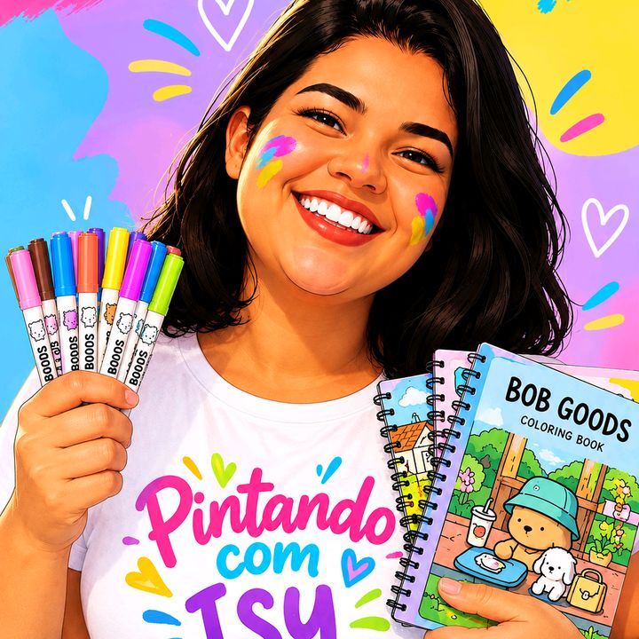 Pintando com Isy