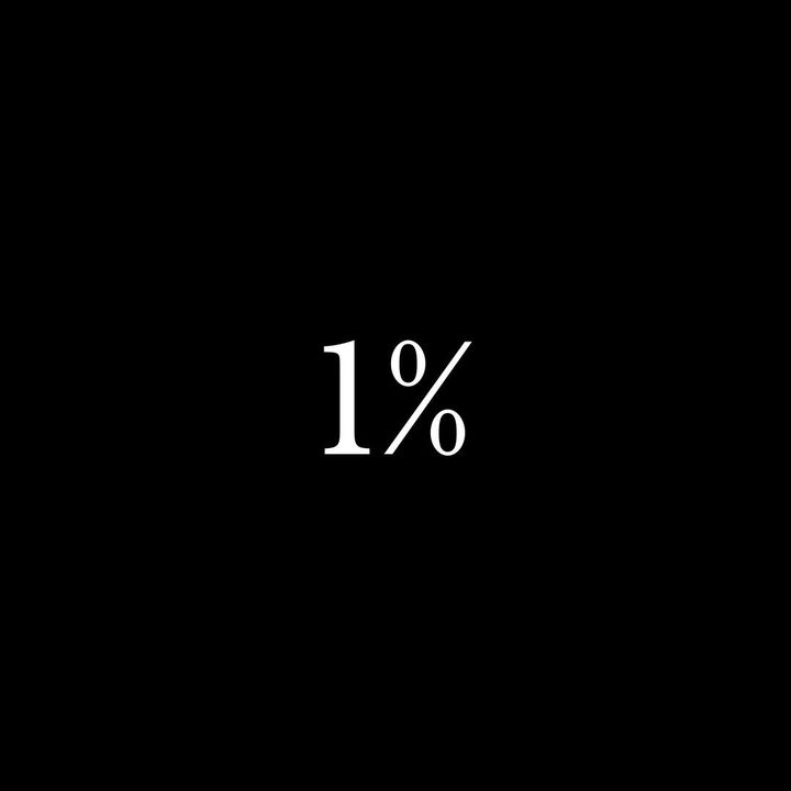 1%