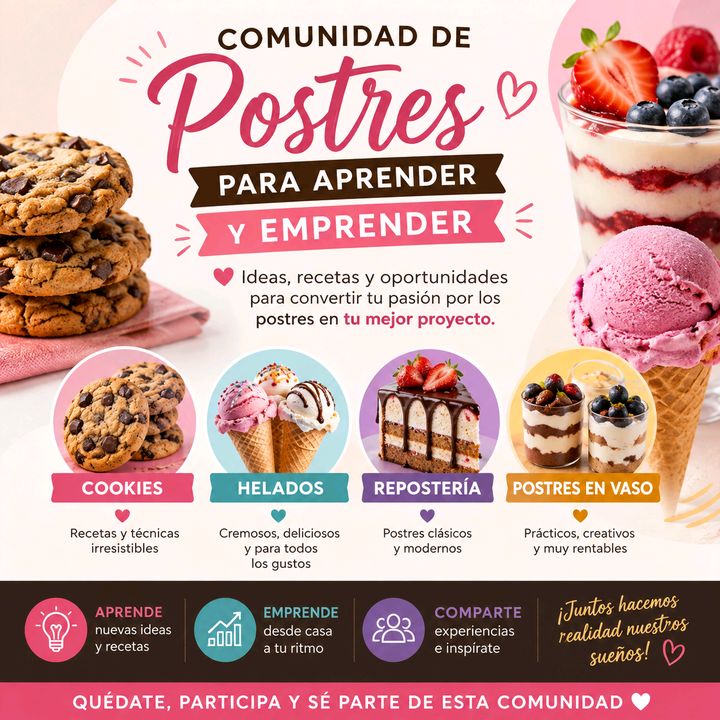 postres aprender y emprender