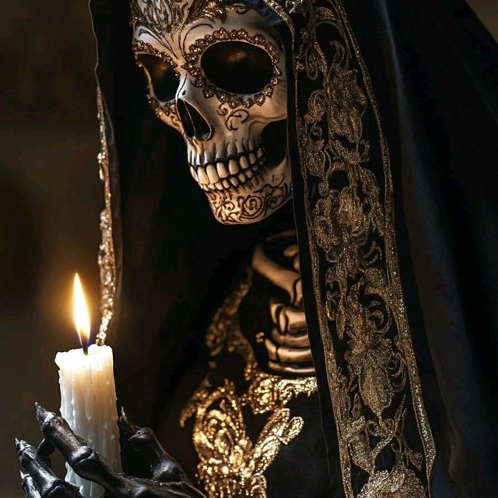 devotos de la santa muerte