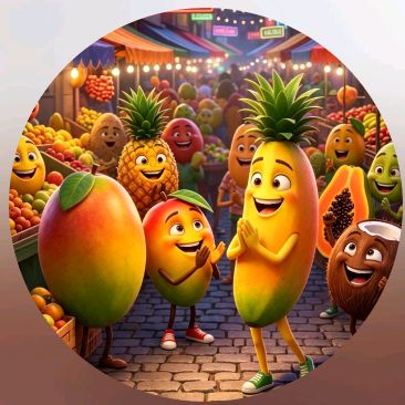 Novelinhas das frutas🍐🥑🍍🍓