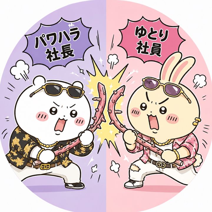 パワハラ社長とゆとり社員