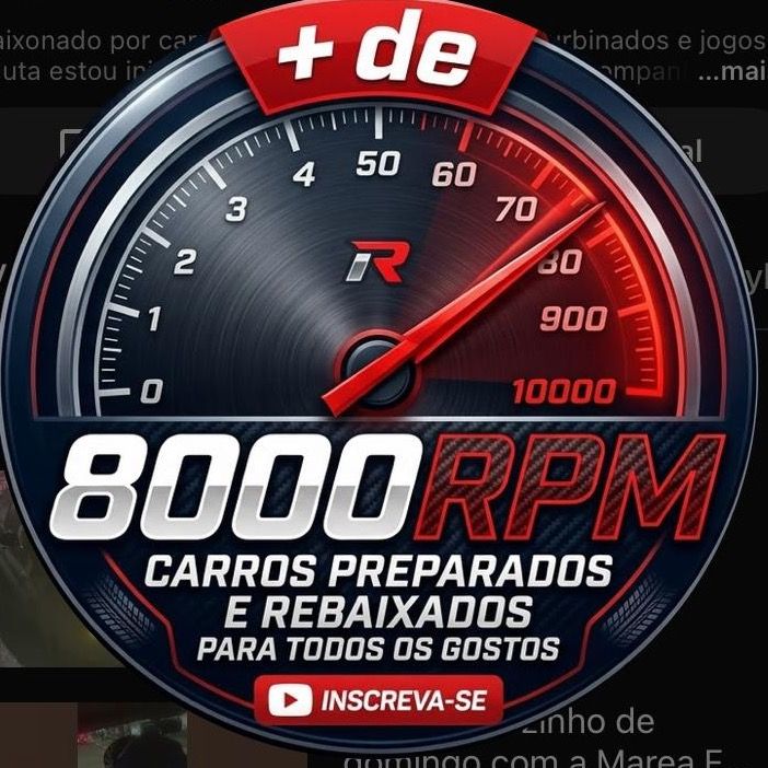 + de 8000RPM