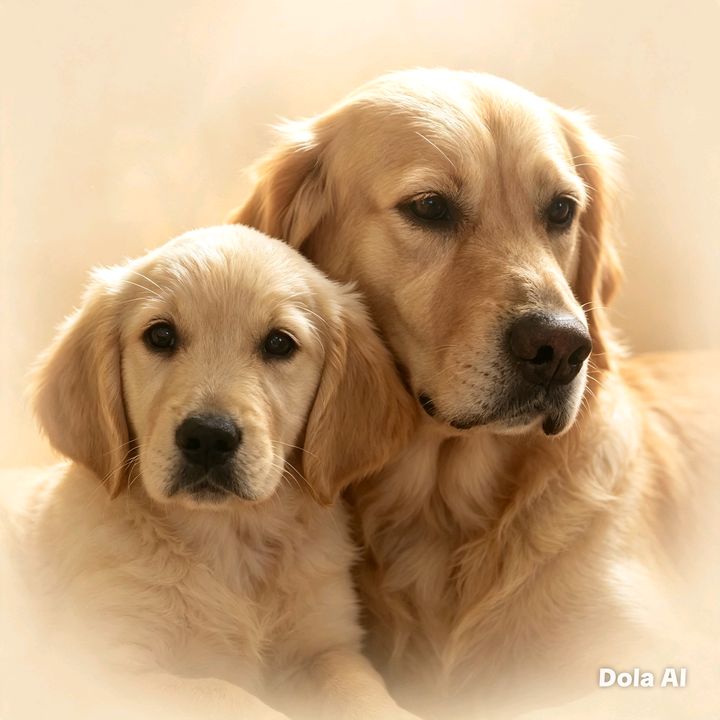 Pip and Nala The Goldens 🐾