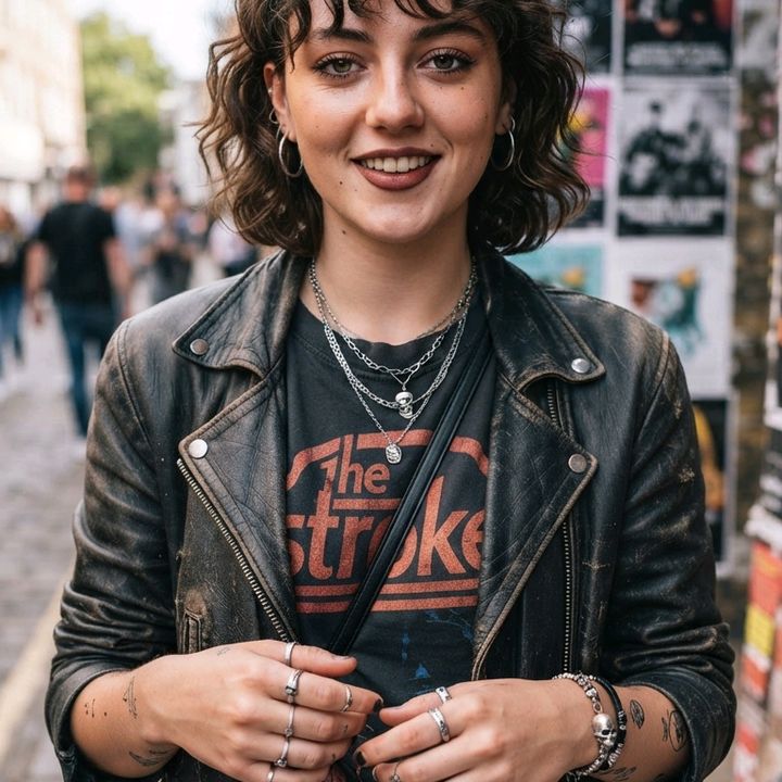 🖤 Garota do Rock!