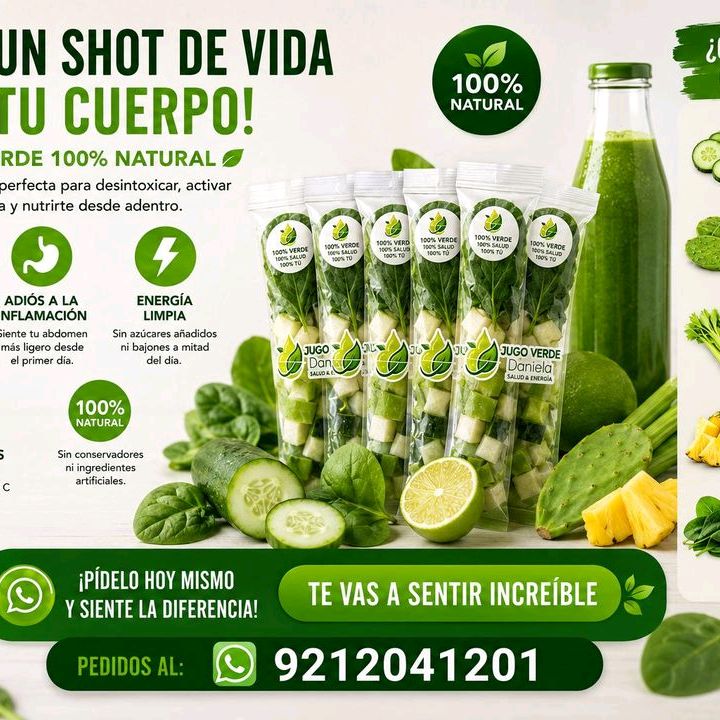jugos verdes daniela