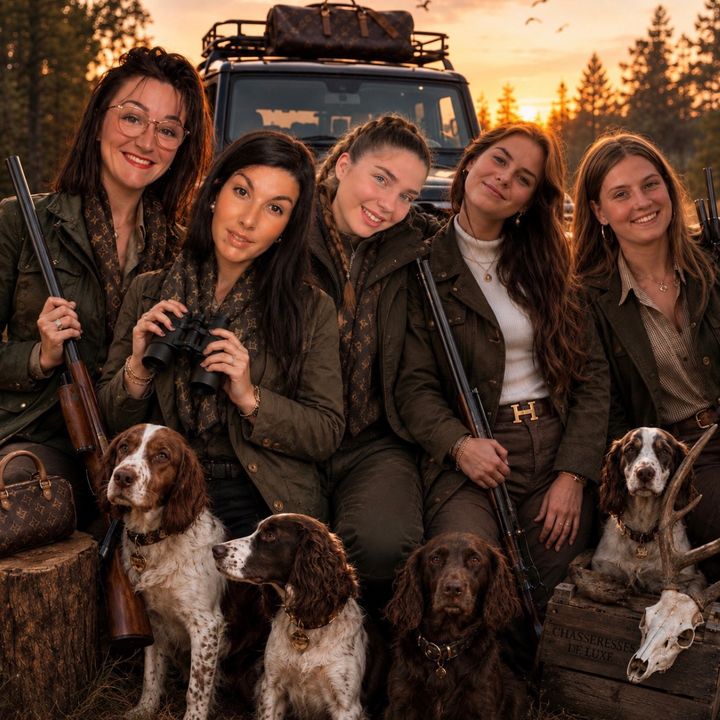 Chasseresses de luxe 🐗🦺👠