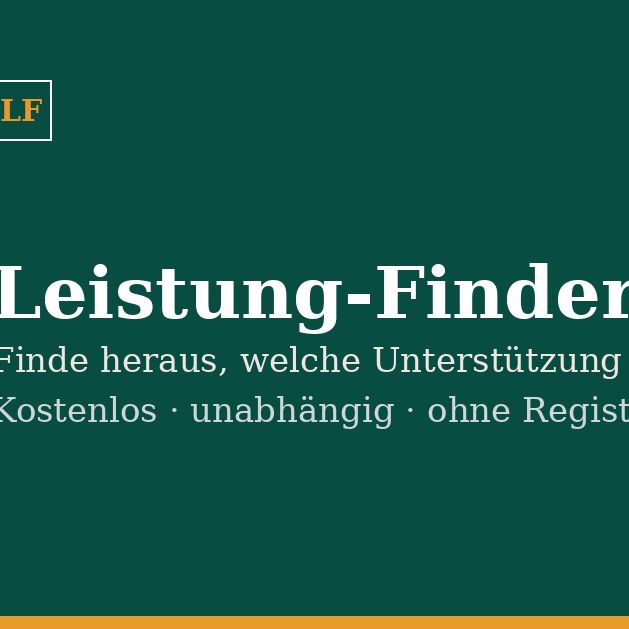 Leistung Finder