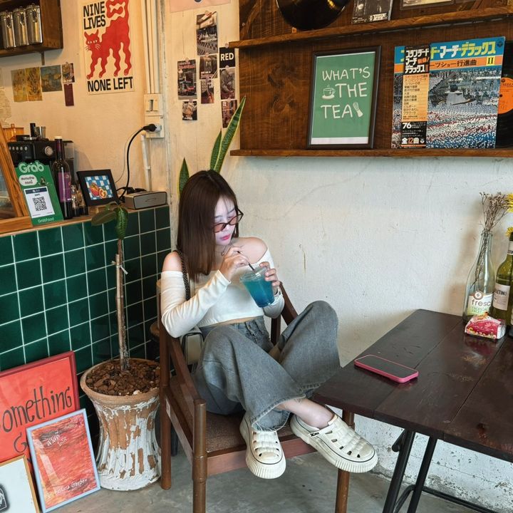 กิ่งแก้ว ชอบกินชาเขียว 🍵