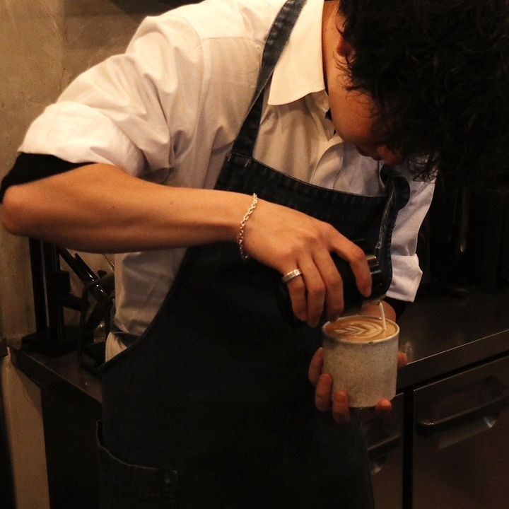 芋のソーダ割り