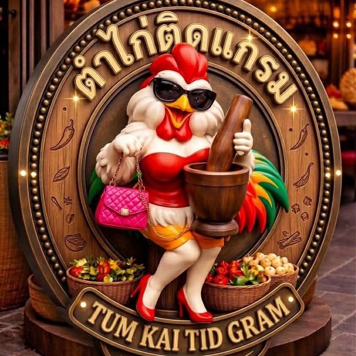 ตำไก่ติดแกรม สาขาฟ้าฮ่าม