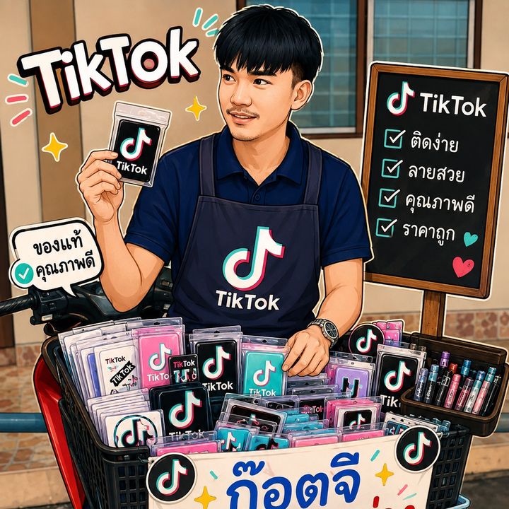 ก๊อต‘จิ ขายทุกอย่าง