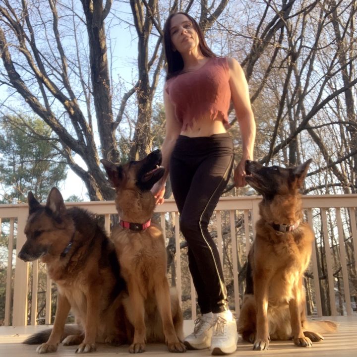 German Shepherd Girl